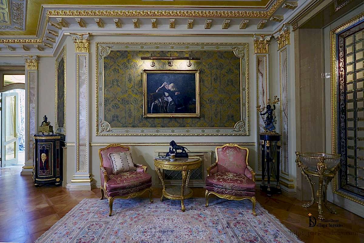стиль ампир в интерьере фото