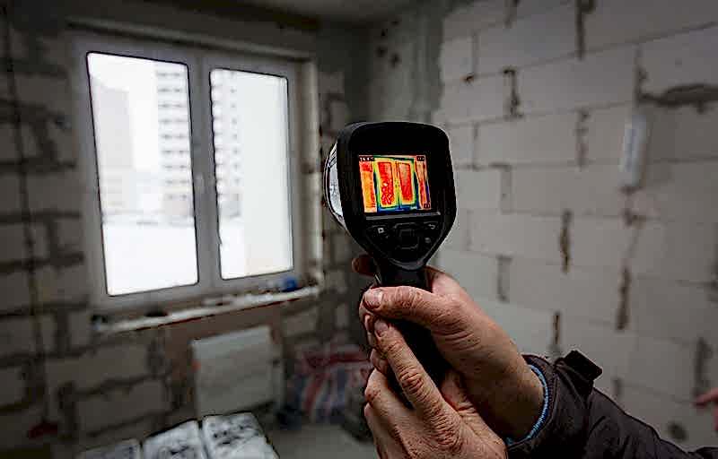 Приемка квартиры с тепловизором